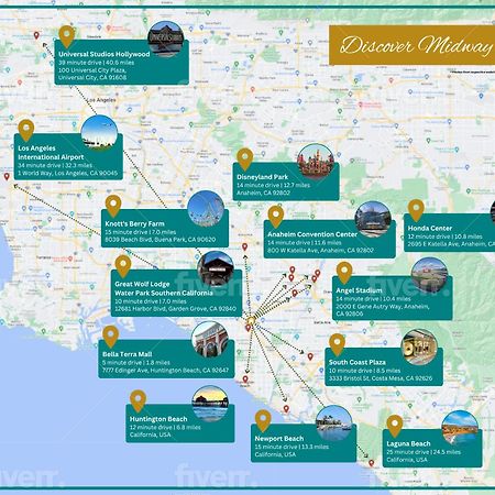 3Br Disney Vila Unit W Parking & Ev - Close To Beaches Midway City Exterior foto